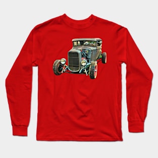 Retro Hot Rod Long Sleeve T-Shirt